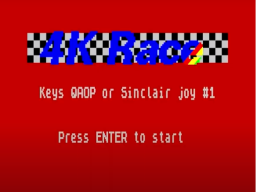 Race screenshot 4 for ZX Spectrum